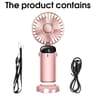 Portable Foldable USB Rechargeable Neck Fan With 5 Speed Settings 10
