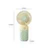 Portable Mini USB Rechargeable Handheld Fan Quiet Cooling Fan For Travel Dorm Office Outdoor 8