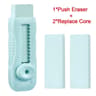 Creative Push Pull Eraser Set With Refills For Students And Office Use 6