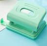 Macaron Color Double Hole Paper Punch For Thick Loose Leaf Notebook Crafting 7