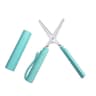 Portable Pen Shape Folding Scissors Mini Paper Cutting Tool For DIY Crafts School Office Use 8
