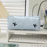 Bowknot Pencil Case Portable Desktop Stationery Storage Box For Students 8