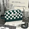 Classic Checkerboard Pen Bag Large Capacity Pencil Pouch  Cute Checkered Pencil Case 6