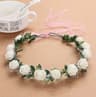 Forest Flower Crown Wreath For Women Elegant Wedding Hair Accessories 6