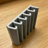 Under Cabinet Lid Storage Rack Space Saving Kitchen Container Lid Organizer 7