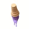 ColorPop Ice Cream Wall Hooks Decorative Self Adhesive Key Holder For Home Organization 7