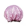 Leopard Print Double Layer Waterproof Shower Cap Reusable Hair Cover 9