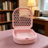 Breathable Mesh Storage Box Retainer Case With Snap Lid For Jewelry And Small Items 7