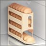 Rolling Egg Holder For Refrigerator Tier Space Saving Egg Storage Organizer 7