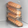 Egg Holder For Fridge Automatic Rolling Egg Dispenser And Organizer 6