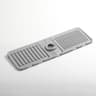 QuickDry Stone Faucet Mat For Kitchen Sink Countertop Draining Tray 6