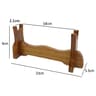 Solid Wood Katana Sword Stand Samurai Display Rack Holder 6
