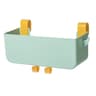 Hanging Bedside Organizer Bed Shelf Storage Caddy With Hooks For Phone Glasses And Dorm Room Essent 7