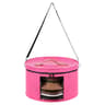 Collapsible Hat Box Travel Case With Shoulder Strap For Cowboy Hat Storage 8