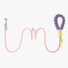 Hands Free Dog Leash Cross Body Padded Walking Strap For Comfortable Pet Walks 8