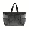 Large Mesh Beach Tote Bag With Zipper Pockets For Family Trips 7