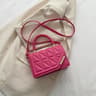 Plaid PU Leather Crossbody Shoulder Bag For Women Fashion Handbag 8