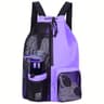 Portable Mesh Drawstring Backpack For Swimming Beach Diving And Gym 8