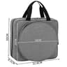 Embroidery Project Bag With Multiple Pockets Portable Craft Storage Tote 7