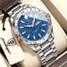 Classic Mens Waterproof Luminous Quartz Watch With Date Week Display Business Wristwatch 8