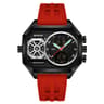 Luxury Men Square Dial Quartz Watch With Date Display Business Style 9