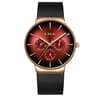 Elegant Womens Quartz Mesh Strap Watch With Date Week Display Waterproof Casual Wristwatch 9