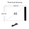 LED Drawing Pad For Kids Dimmable Tracing Light Board For Creative Learning 7