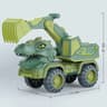 Dinosaur Transport Truck T Rex Car Carrier Toy For Kids 6