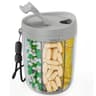 Six Grid Pill Organizer Travel Supplement Holder With Cup Bottle Design 5