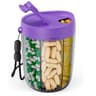 Six Grid Pill Organizer Travel Supplement Holder With Cup Bottle Design 13
