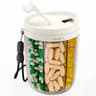 Six Grid Pill Organizer Travel Supplement Holder With Cup Bottle Design 12