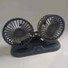 Dual Head Car Cooling Fan With Two Speed Adjustable Airflow 6