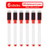 Magnetic Erasable Whiteboard Pens Six Piece Refillable Marker Set 11