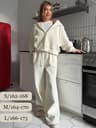 Womens TwoPiece Tracksuit Set With Hooded ZipUp Top And WideLeg Pants 9