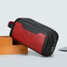 Mens Cyberpunk PU Leather Clutch Bag With Rivet Design And Waist Strap 6