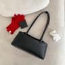 Elegant PU Leather Pillow Shoulder Bag For Women Designer Everyday Tote Purse 2