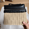 Summer Handmade Rattan Crossbody Bag Vintage Woven Straw Handbag For Women 2