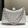 Luxury Rhinestone Evening Bag Crystal Clutch Purse For Weddings Parties  Special Occasions 2