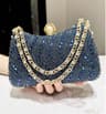 Luxury Rhinestone Evening Bag Crystal Clutch Purse For Weddings Parties  Special Occasions 3