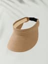 Foldable Straw Sun Visor Wide Brim Beach Hat For Women Summer Travel 2