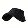 Wide Brim Sun Visor Hat For Women Foldable UV Protection Beach Cap 2