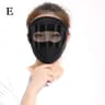 UV Shield Sun Protection Face Mask With Wide Brim Visor For Cycling Hiking  Outdoor Summer Wear 0
