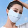 Ice Silk Sunscreen Mask UV Protection Face Cover For Cycling Hiking And Outdoor Sports 0