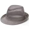 Summer Straw Fedora Hat Breathable Mesh Sun Hat For Men  Women Beach Travel Cap 0