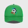 Splash Soccer Cap Adjustable Mesh Trucker Hat For Sports Fans 3