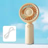 Portable Mini Fan USB Rechargeable Quiet Desk Fan For Travel Office Makeup 1