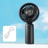 Portable Mini Fan USB Rechargeable Quiet Desk Fan For Travel Office Makeup 2