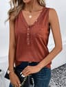 Womens Utility Vest Olive Green Sleeveless Casual Streetwear Layering Top With Front Pocket 1