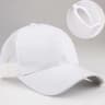Womens Ponytail Baseball Cap Adjustable Messy Bun Hat With Breathable Mesh Back 0