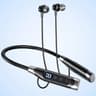 Bluetooth Neckband Headphones With LED Display  Magnetic Wireless Earbuds 2